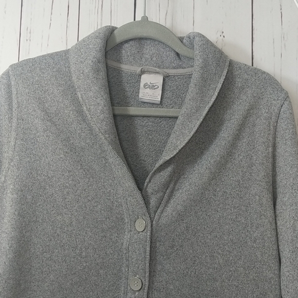 ***SOLD*** Nike Sixo Grey Cropped Sweater Jacket - Picture 6 of 12